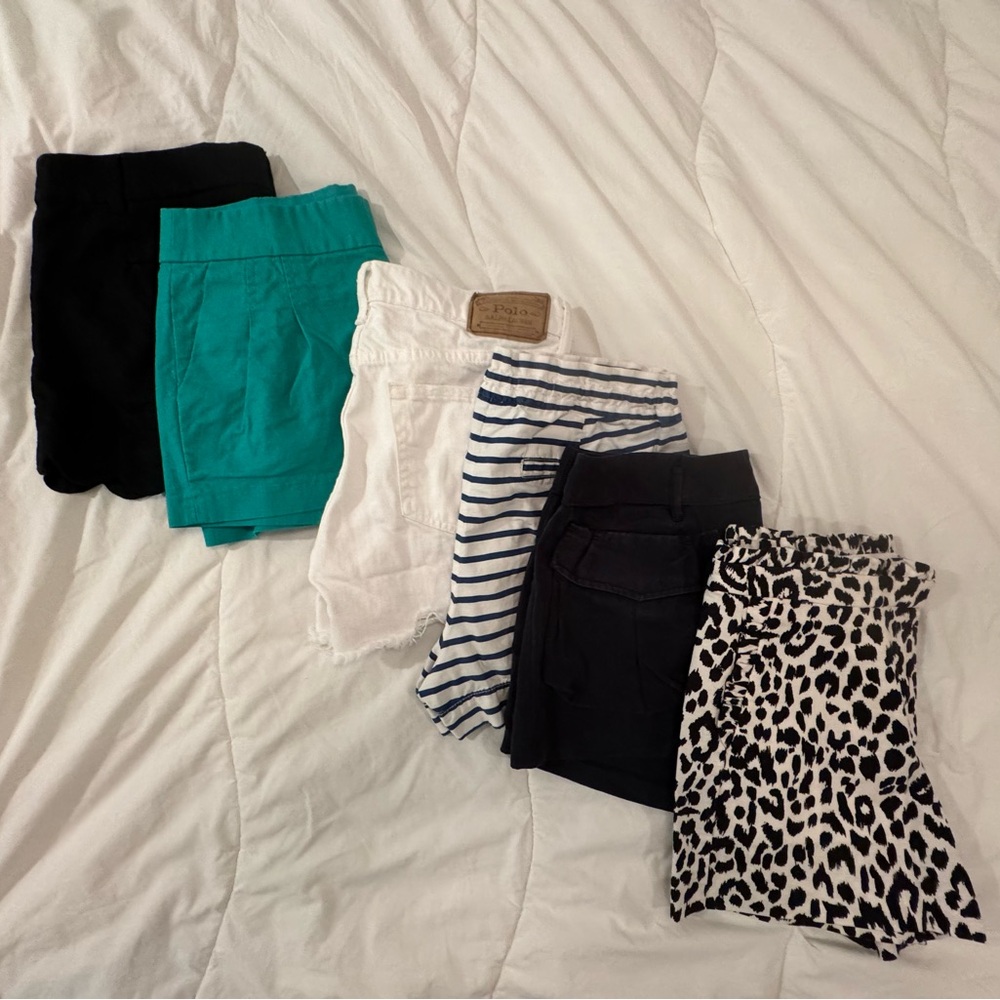 Lot of 6 pairs of shorts
